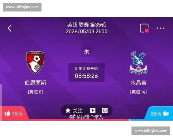 水晶宫对阵伯恩茅斯英超中游较量走势与关键看点解析赛季表现